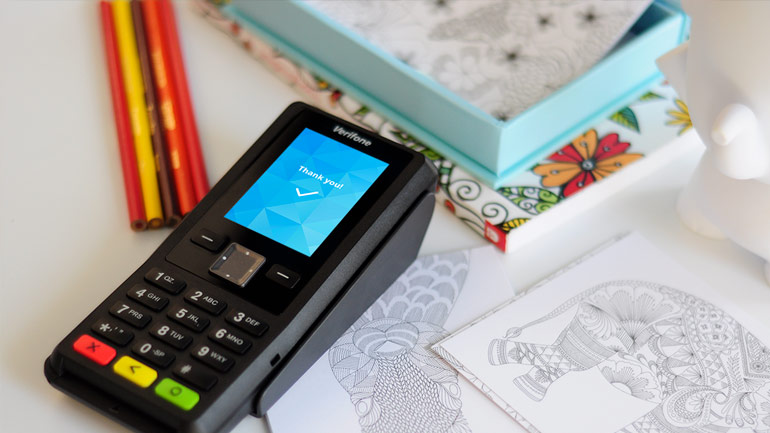 FrenchPay - Location TPE V200c sans contact avec clavier client P200