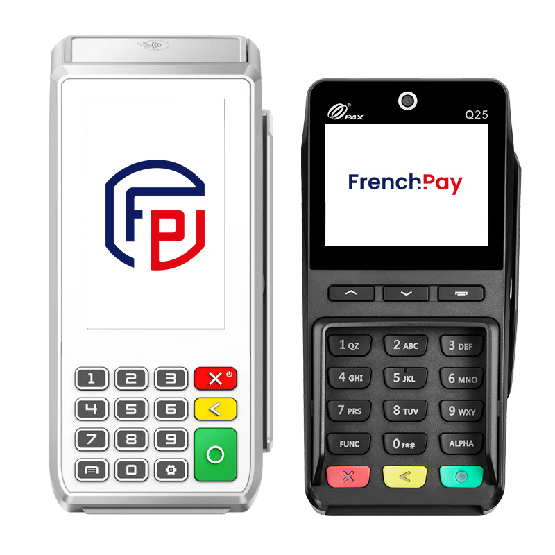 frenchpay location tpe - pack PAX A80 pinpad Q25 fixe