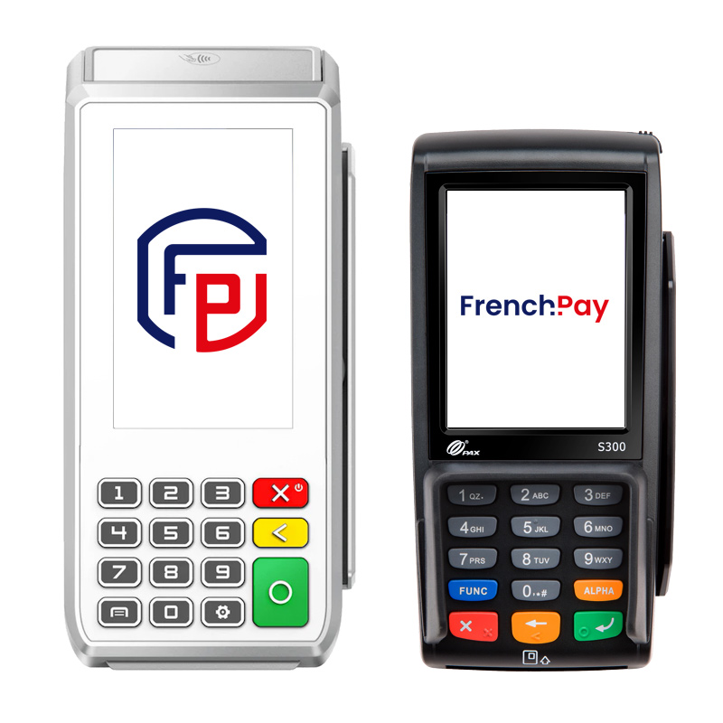 frenchpay location tpe - pack pax A80 pinpad S300 fixe