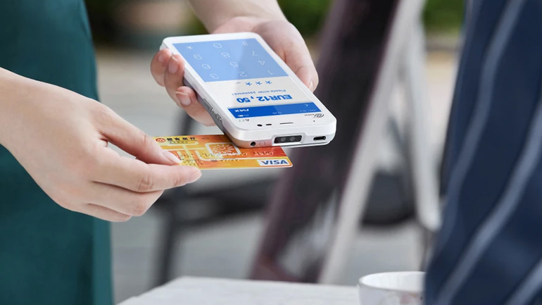 frenchpay-location-mini-lecteur-cb-pax-A77-tactile