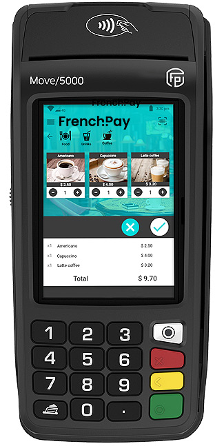 gamme aero - frenchpay location tpe - move-5000 sans-fil