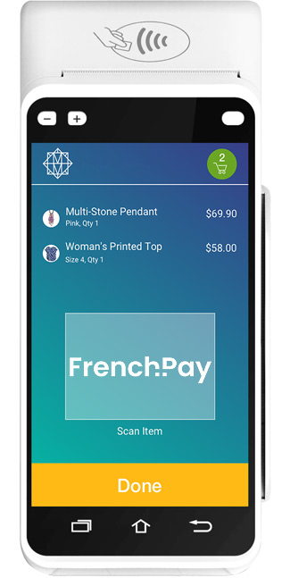 gamme andro - frenchpay location - TPE mobile 4G - PAX A930