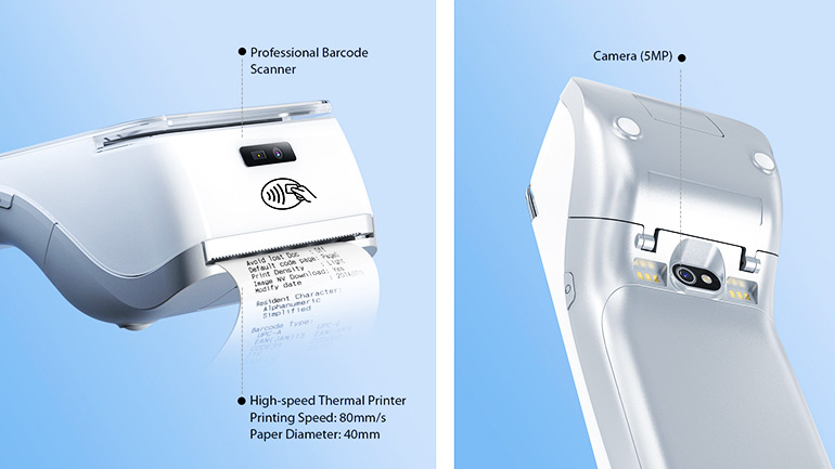 frenchpay location tpe - Pax a920pro imprimante scanner camera